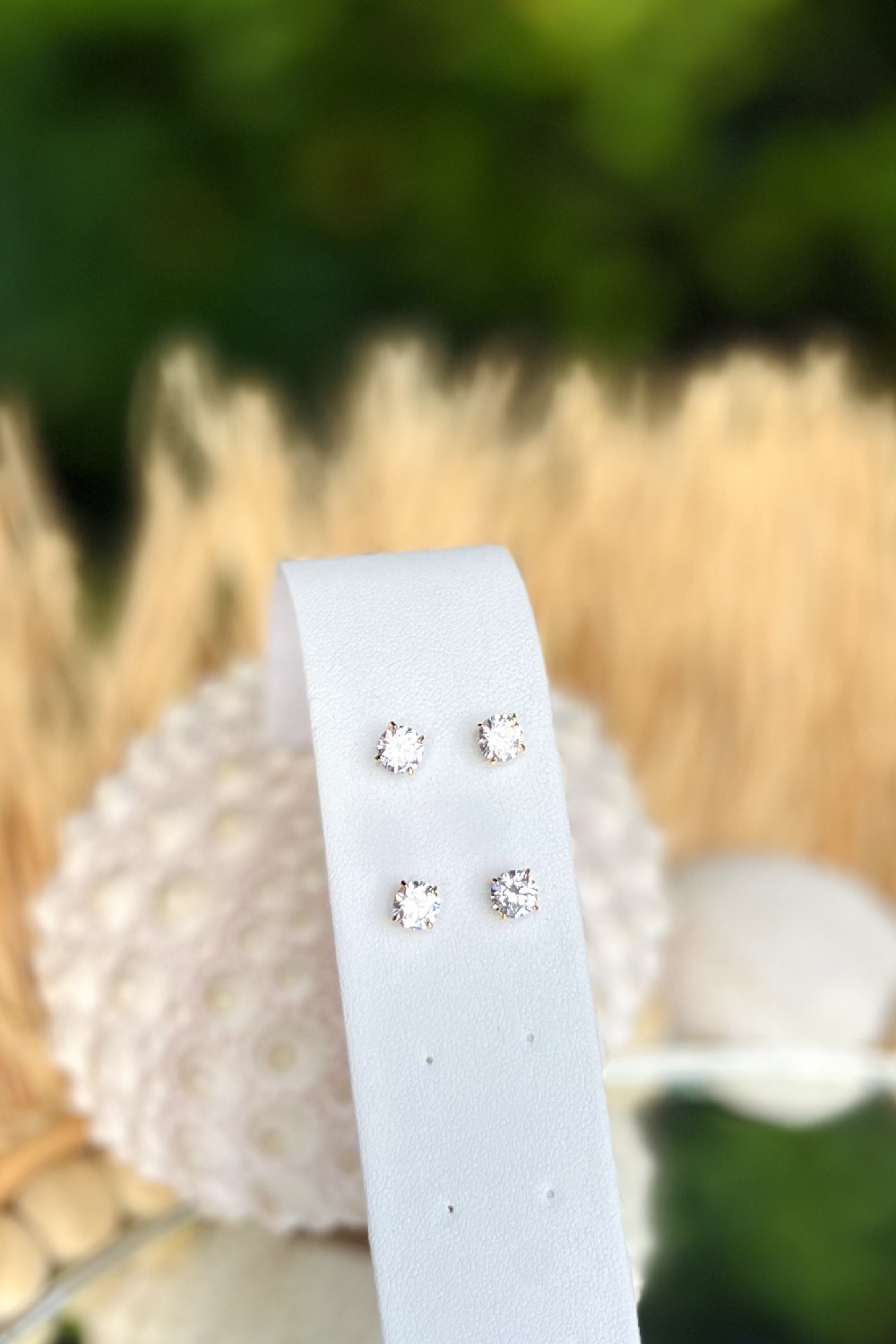 Boucles d'oreilles Strass Griffe – Image 2