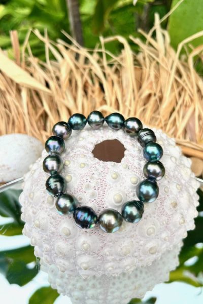 Bracelet Perles Cerclées Multicolores