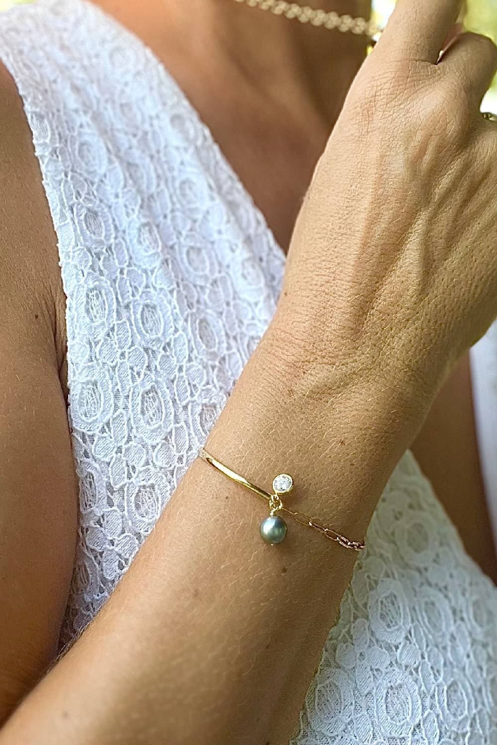 Bracelet Mi Jonc Mi Chaine